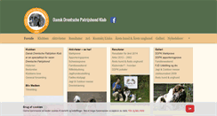 Desktop Screenshot of drenteklub.dk